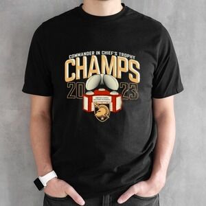 Army Black Knights 2023 Commander-in-Chief Trophy Football Fan T-Shirt